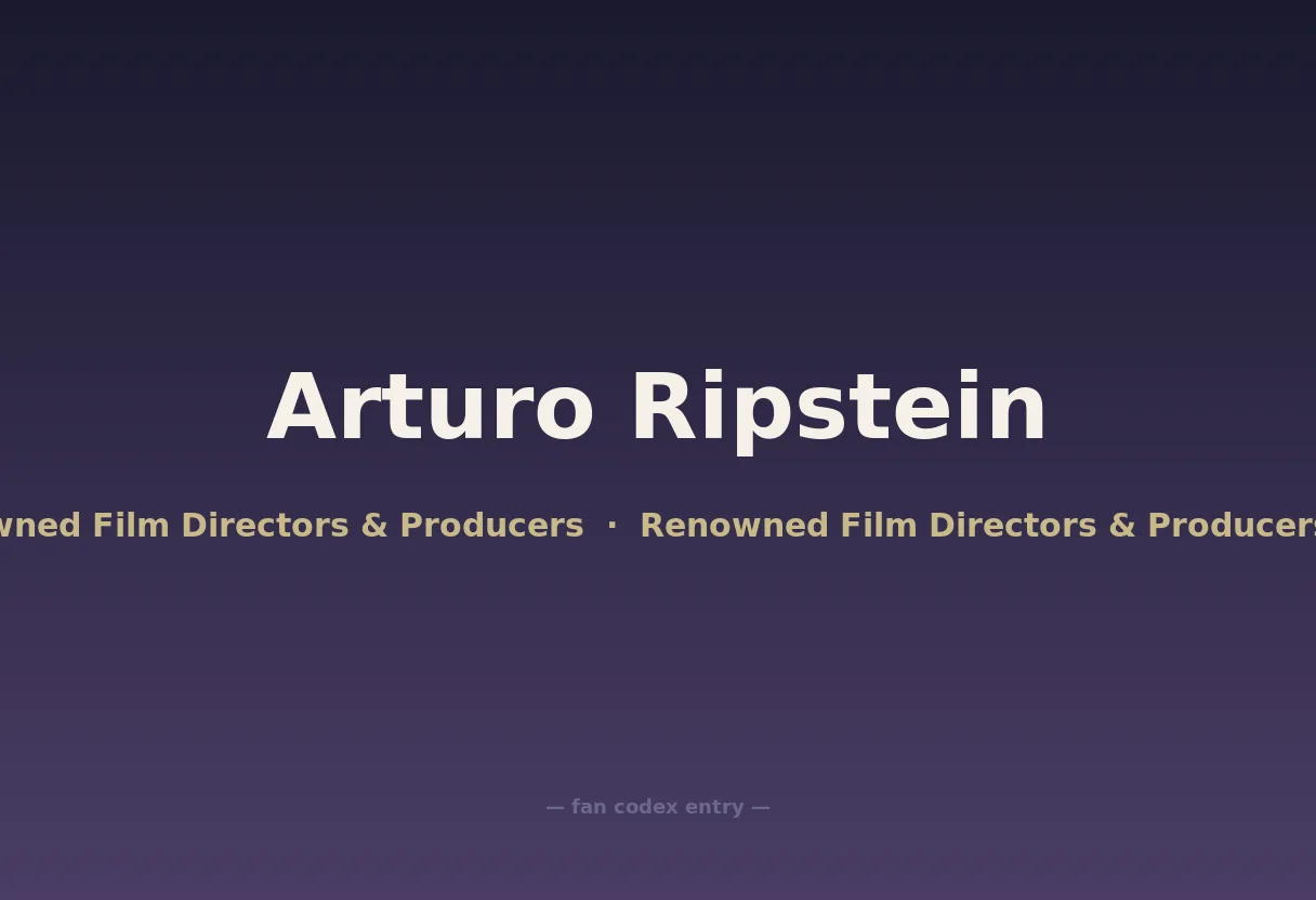 Arturo Ripstein