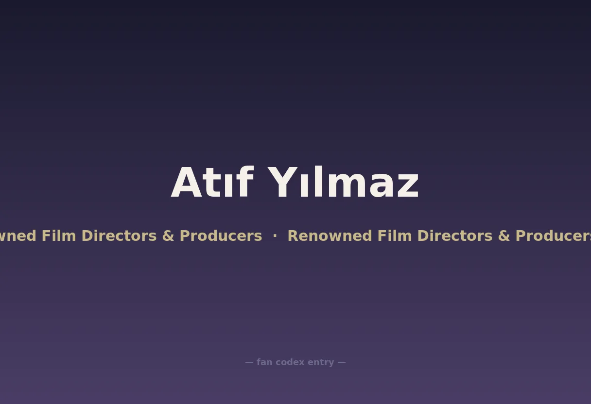 Atıf Yılmaz
