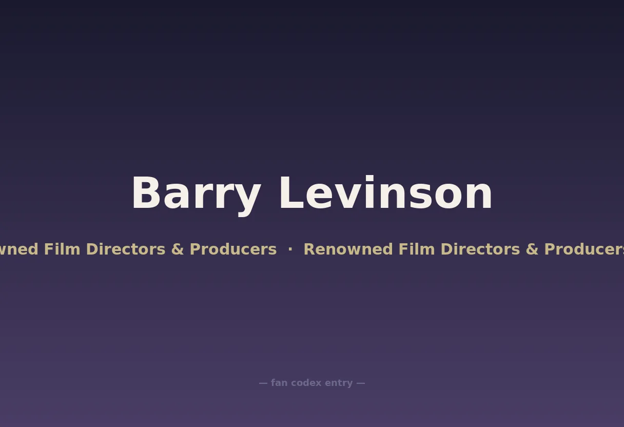 Barry Levinson